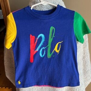 Ralph Lauren color block tee